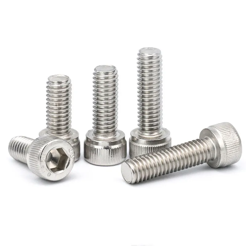 Manufacturer DIN912 Stainless Steel 304 M1.4 M1.6 M2 M2.5 M3 M4 M5 Allen Key Bolt Hexagon Key Socket Head Cap Screw