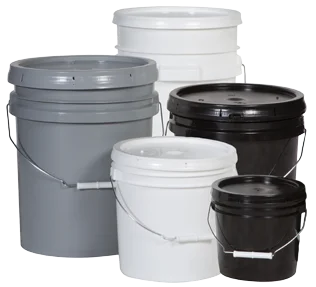 Пластиковый ведро с крышкой 5 л 10 15 20 25