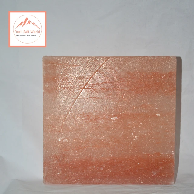 
Block Natural Shape Himalayan Natural Himalayan Rock Cooking Salt Serving Plates Tiles and Slabs for BBQ ,Grills and Cooking 