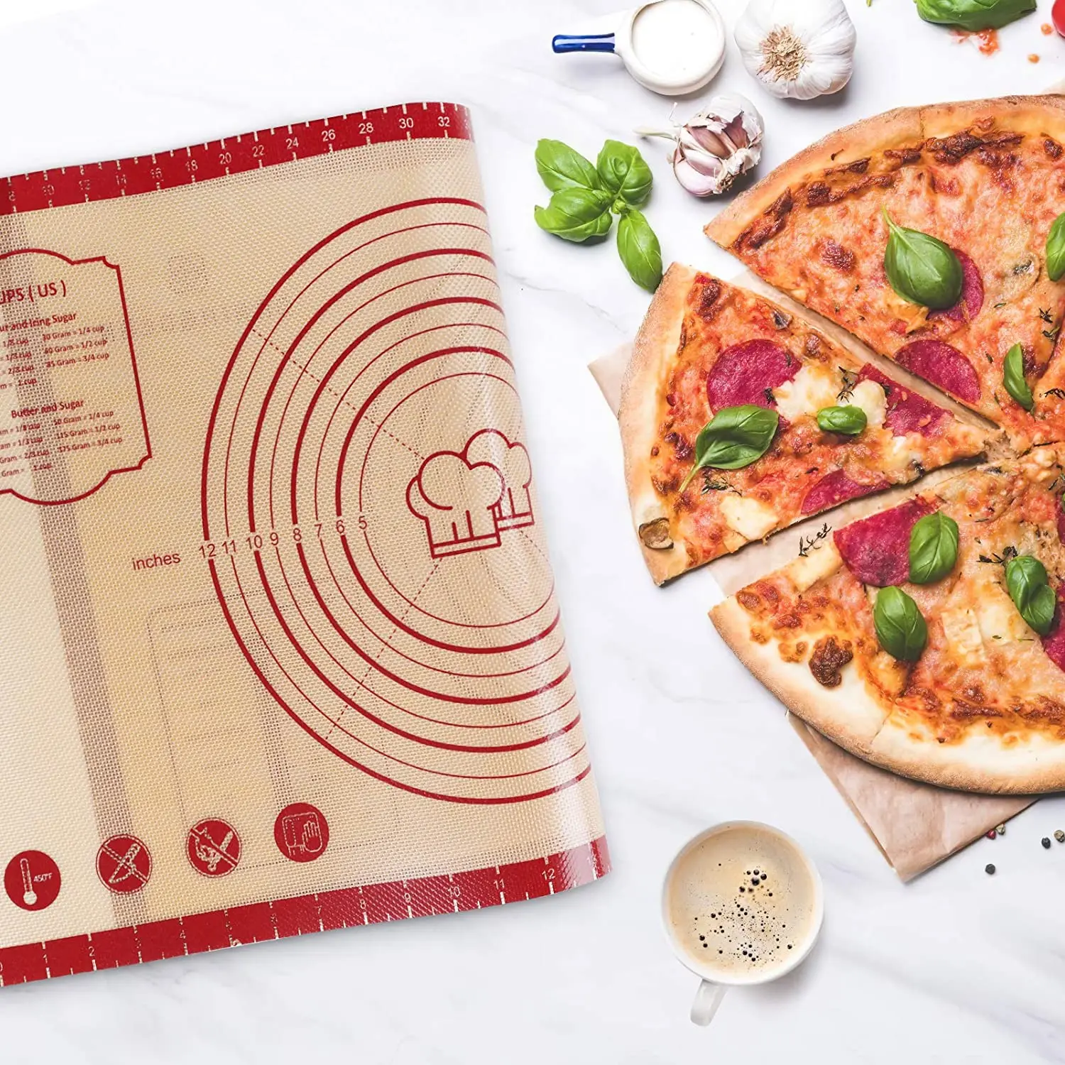 Fast Delivery Custom-made Food Grade Baking Tools 400*600*0.4mm Silicone Pastry Mat/ Baking Mat