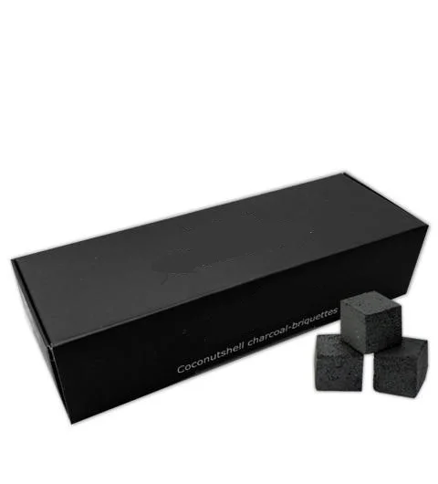 Number 1 Wholesale Chemical Free Easy to Use Bio degradable Square Shisha Hooka Charcoal Briquettes for European Markets
