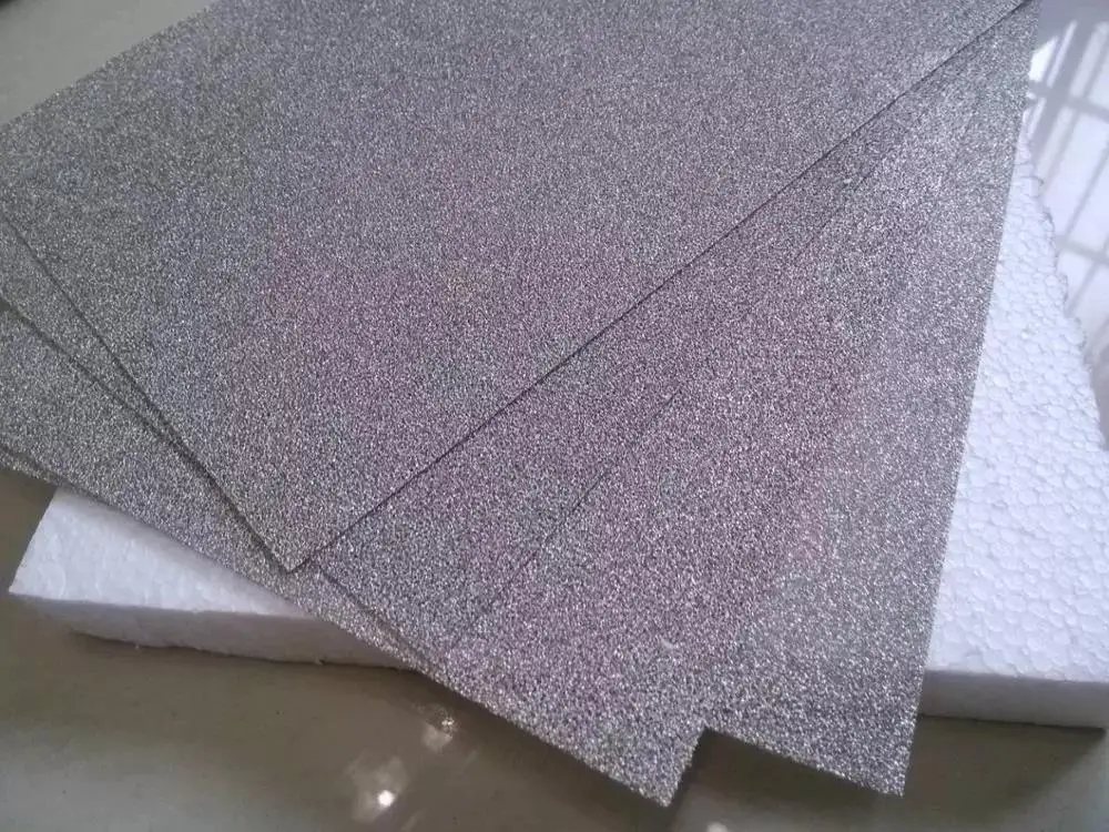 Open Cell Ni Foam Sheet Battery Electrode Metal Nickel Foam