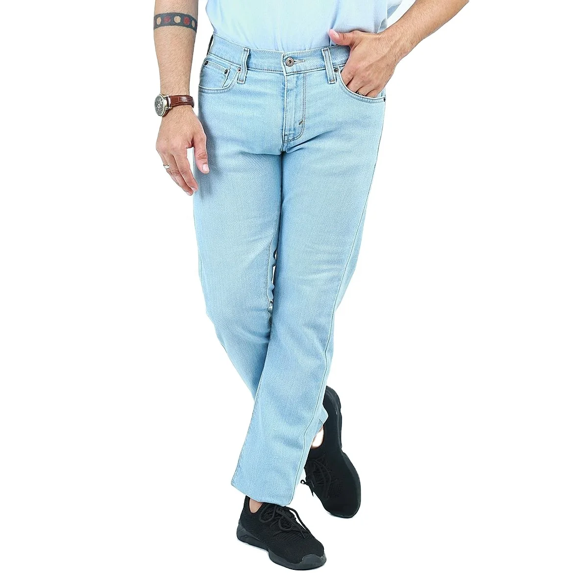 Direct Manufacturer Original integrated circuit denim jeans pants Quick delivery