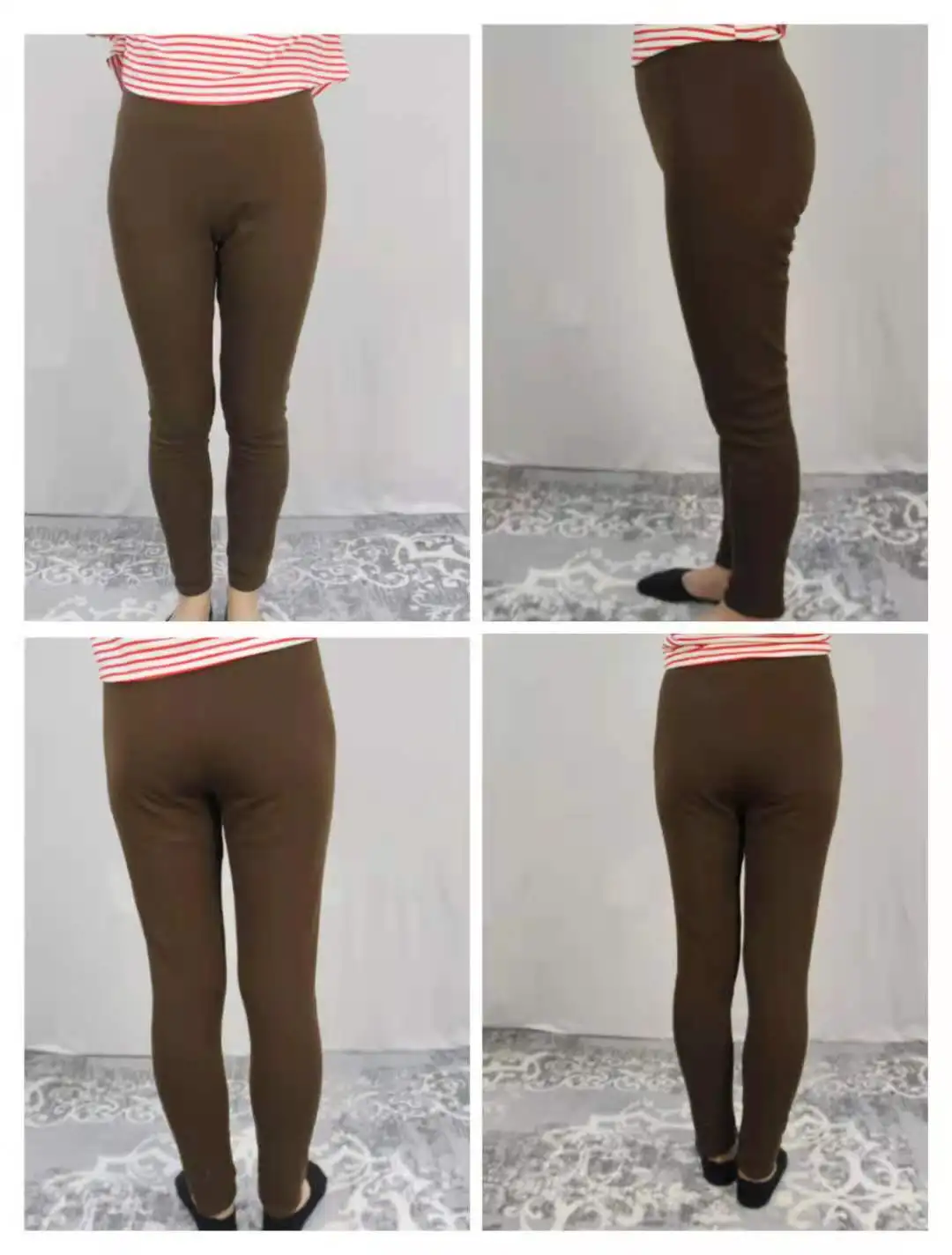 Женские повседневные леггинсы большого размера (# 6651X)