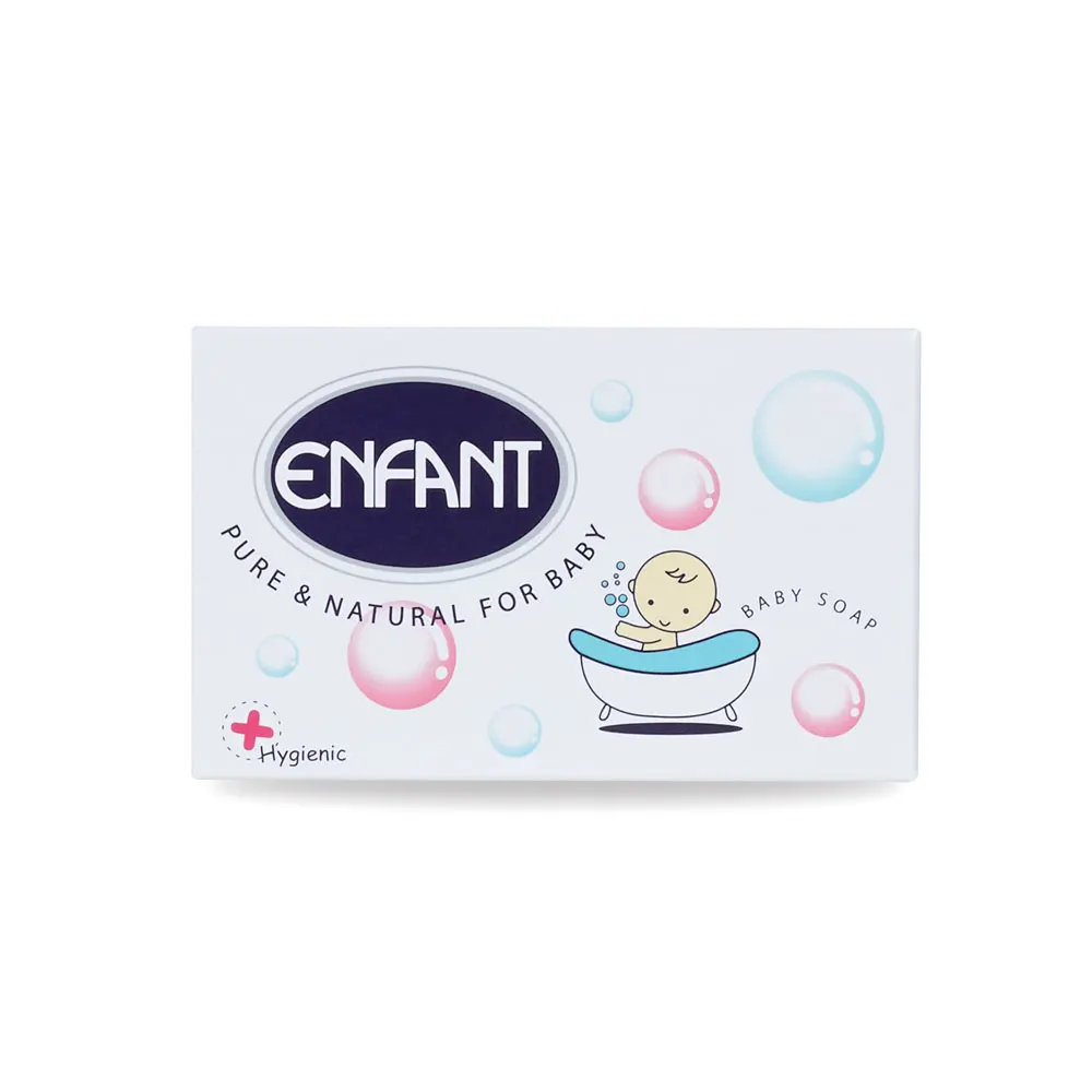Naturally Formulated Moisturizer Cleaning Daily Use Regular Size Enfant Baby Soap (10000002561559)
