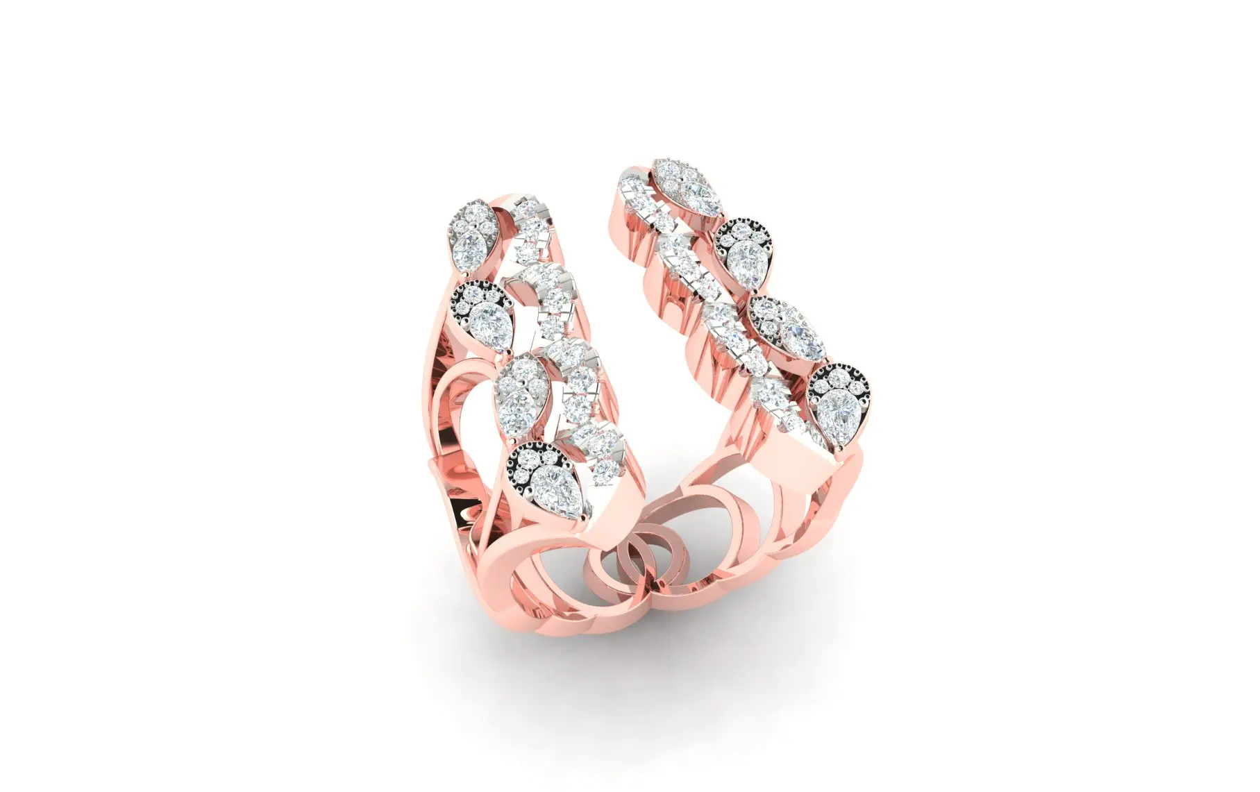  Индивидуальный дизайн приятный новый бесцветное бриллиантовое кольцо с муассанитом сертифицированное для Солита низкая цена доставка по всему миру