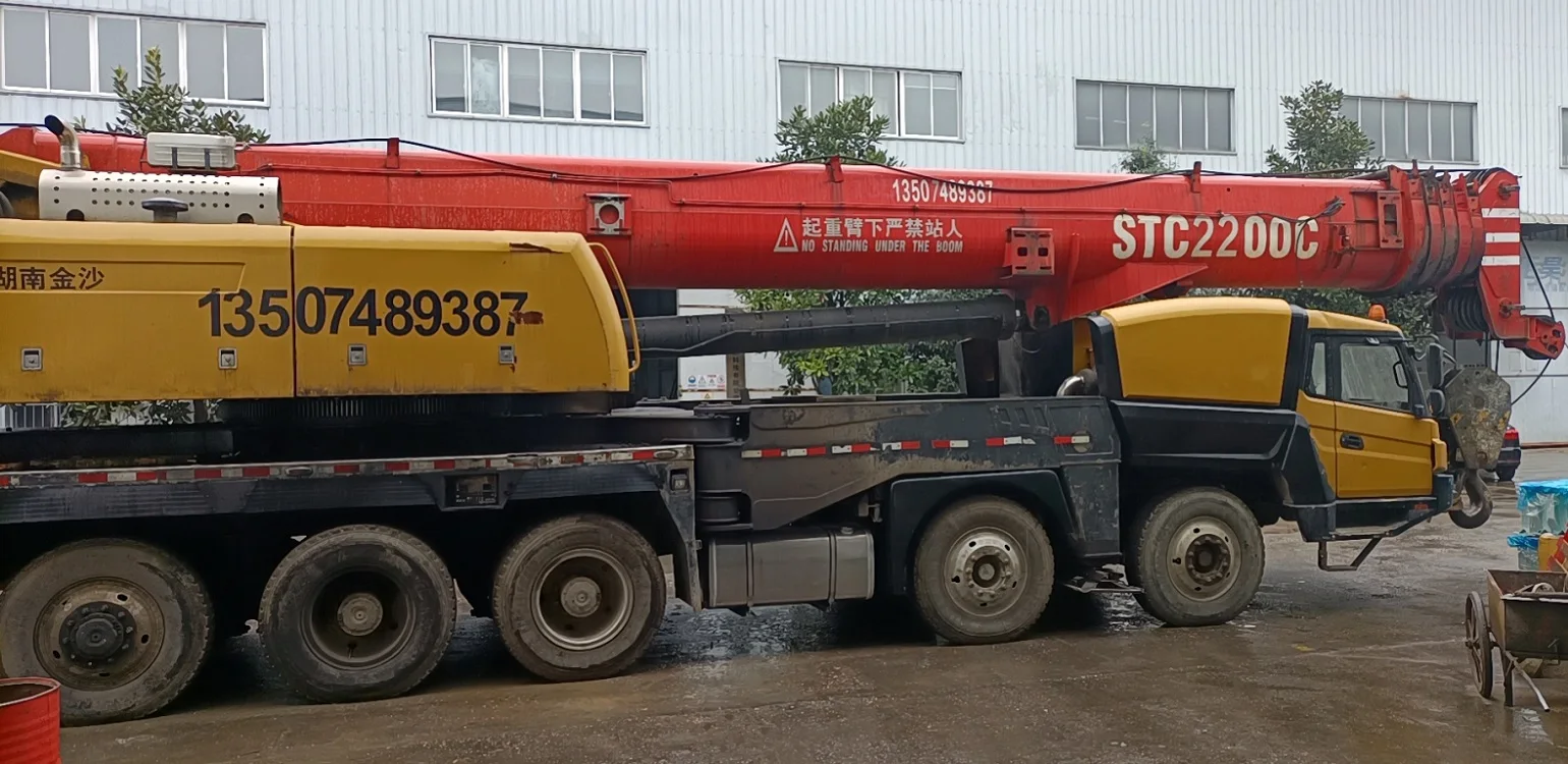 Используется для автокран Sany 100Ton 2012 Подержанный Автокран