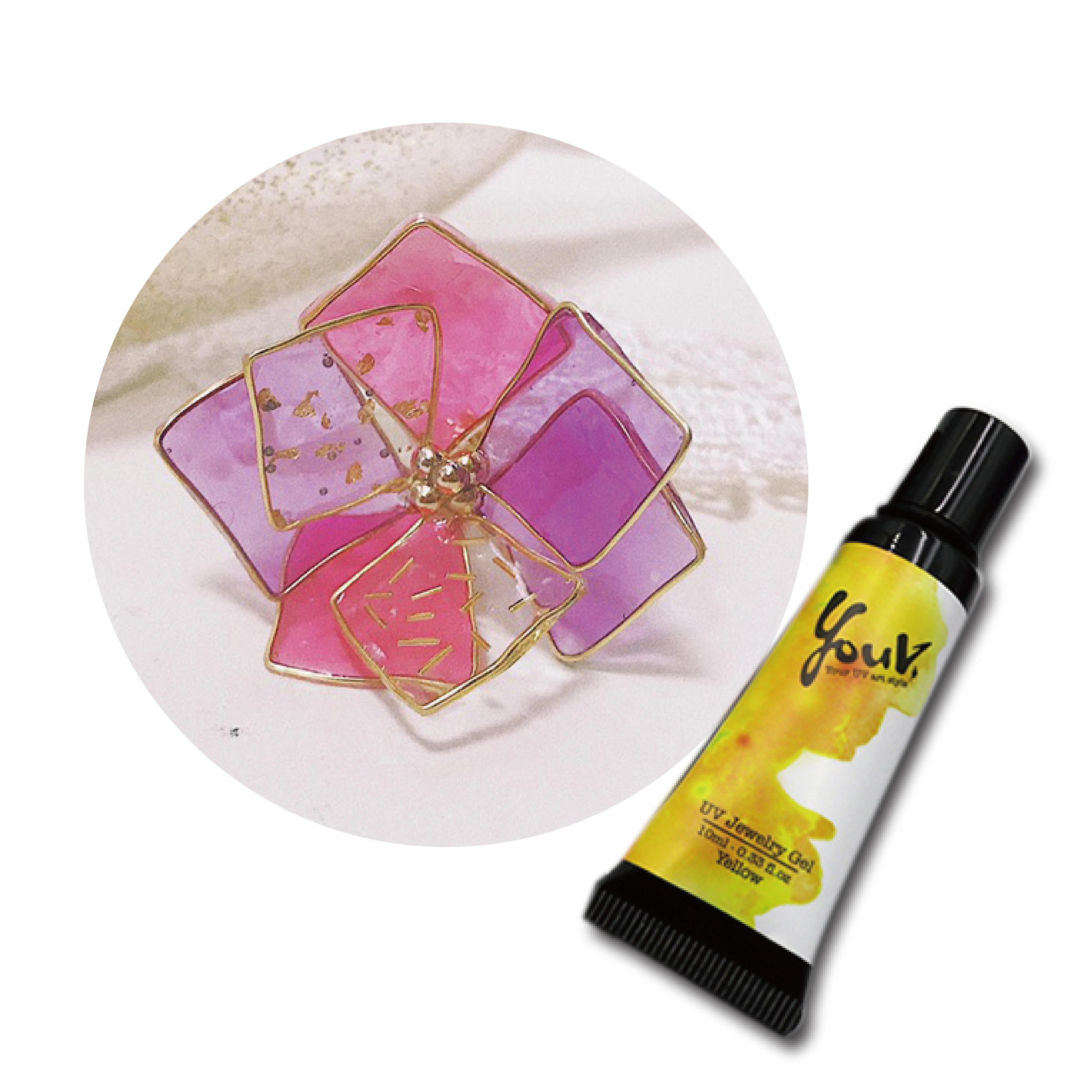 
6 color 10ml UV LED Jewelry Resin Handcraft DIY 