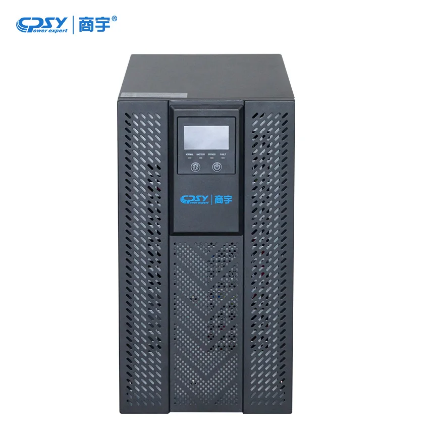 380V/220V 3-Phase  in single phase out ups 10KVA High Frequency Online UPS with 4 hours backup