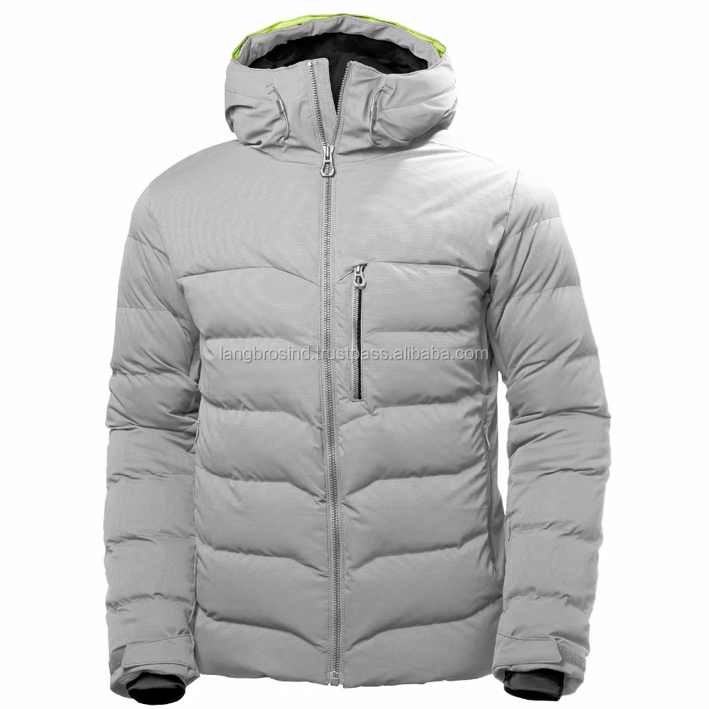Classic Korea stylish cotton padded with zip pockets Zip up rib cuff Winter puffer jackets