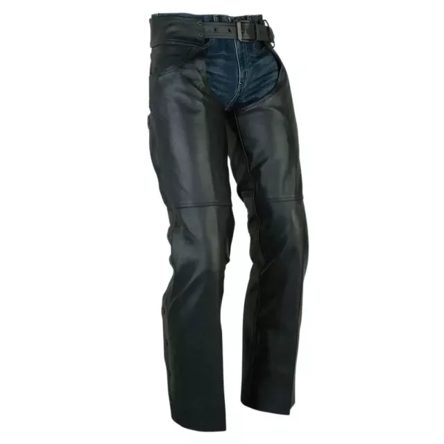 High Quality Leather Motorcycle Riding Chap