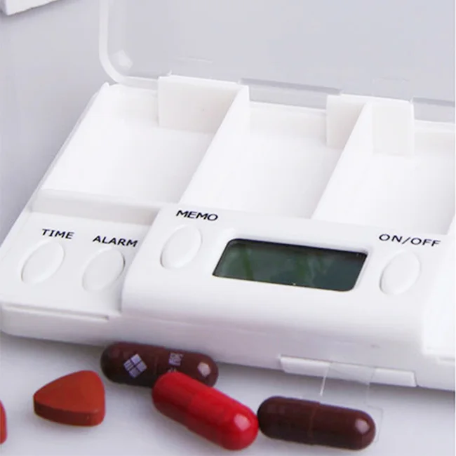 Digital Multi-function Pill Box Timer with Alarm