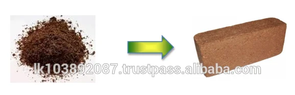 Sri Lanka High Quality 9L Coco Peat Blocks For Garden