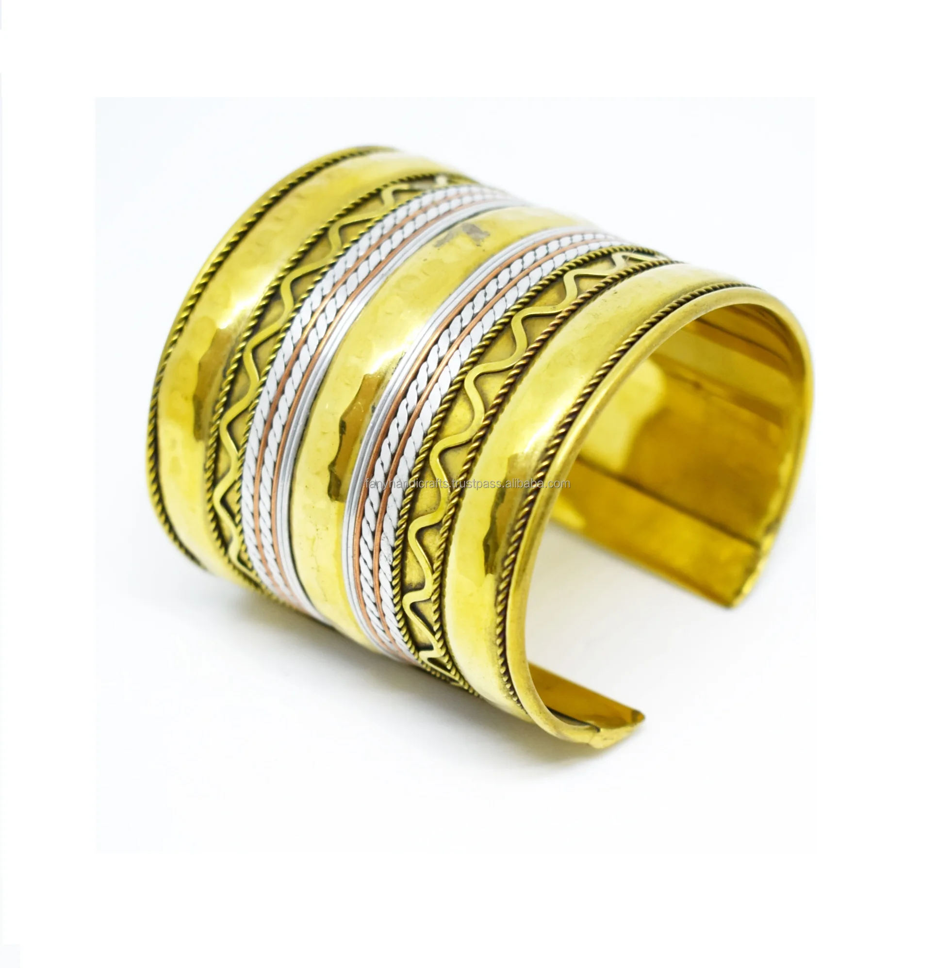 Wedding bracelets bridal bangle three colors optional statement bangle Filigree cuff bangle bracelet