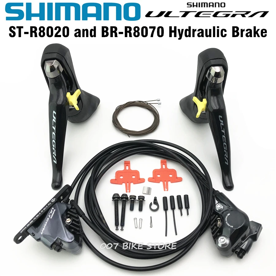Warrantee SHIMANO R8020 Groupset ULTEGRA R8020 R8000 Hydraulic Disc Brake Derailleurs ROAD Bicycle R8070 shifter 50-34T 52-36T 5