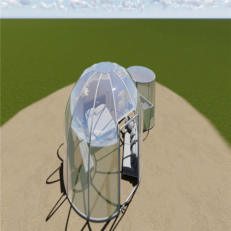 Geodesic Dome Round  Tent Manufacturer Supplier Pc Dome Tent  Camping Hotel Dome Tent Winter