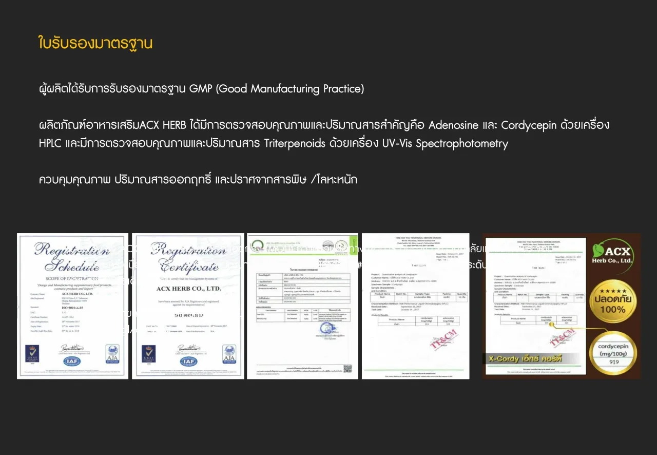 Cordyceps Militaris Capsules Healthcare Supplement Vitamin Premium Quality from Thailand for 100% Export