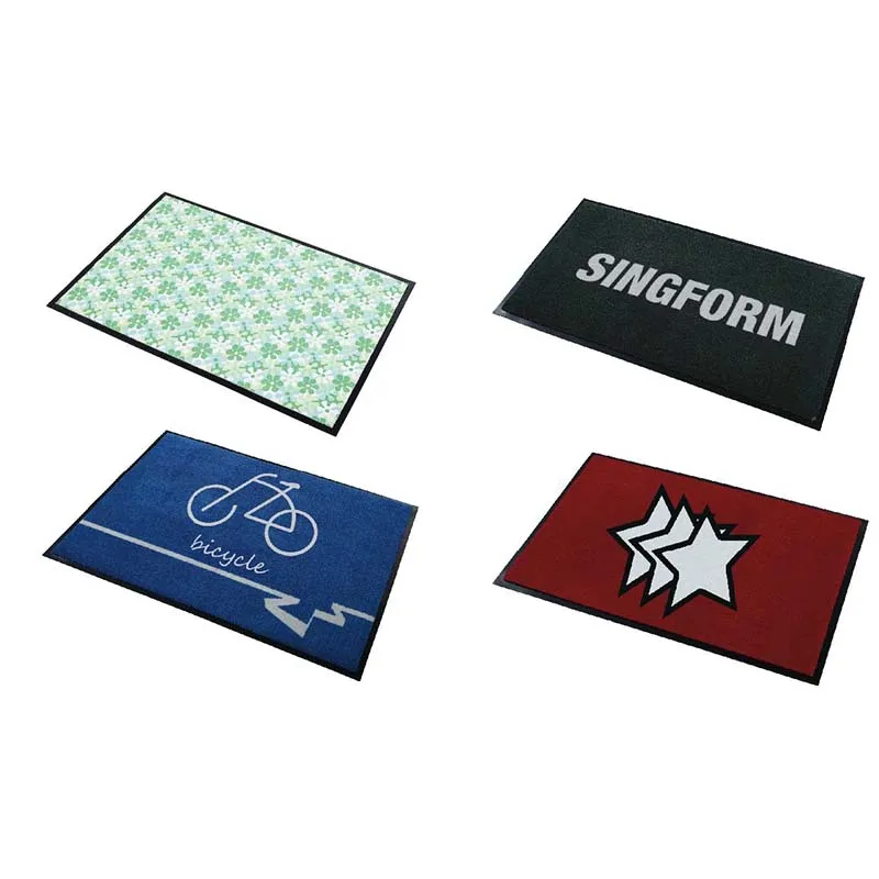 (Fully customized)Marble Print Foot Mat Flannel Cat Kitchen Rug Porch Hallway rubber Nylon door Logo Floor Mats TAIWAN