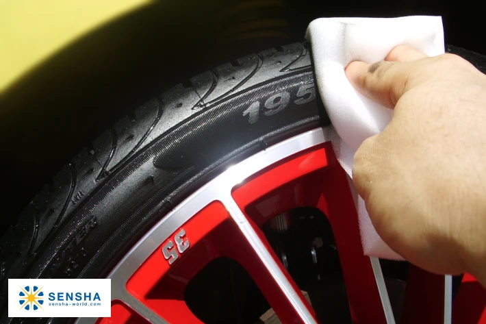 OLEAGINOUS TIRE WAX PRO 16L глазированное покрытие для автомобильной шины