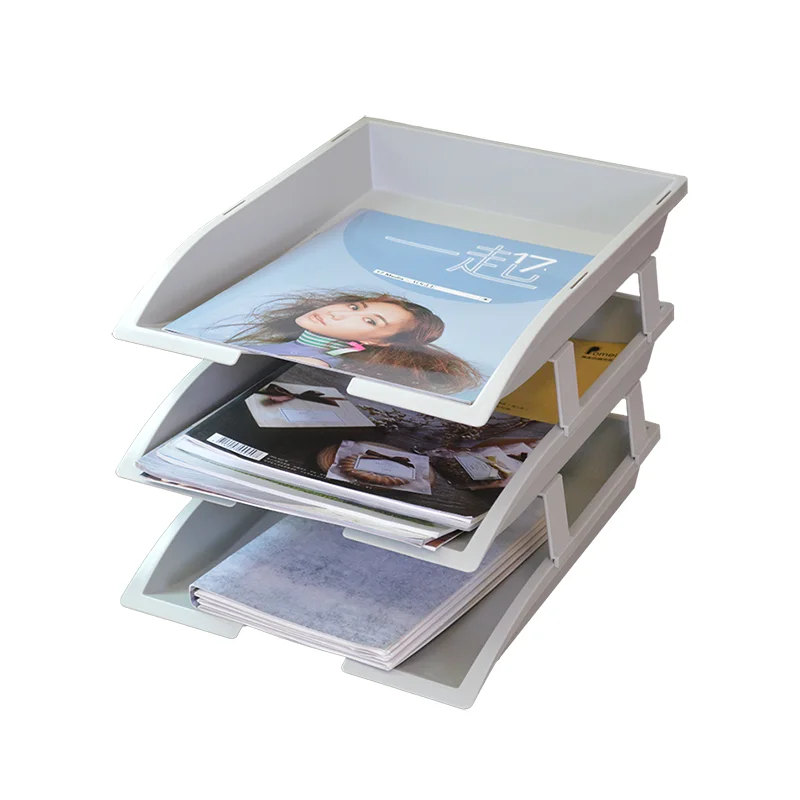 
A4 Paper File/Document Desktop Organizer-Beige 