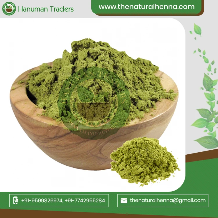 Top Notch Quality  Selling Henna Leaf Powder natural organic powder For Hair Dyes Products Manufacturer in India