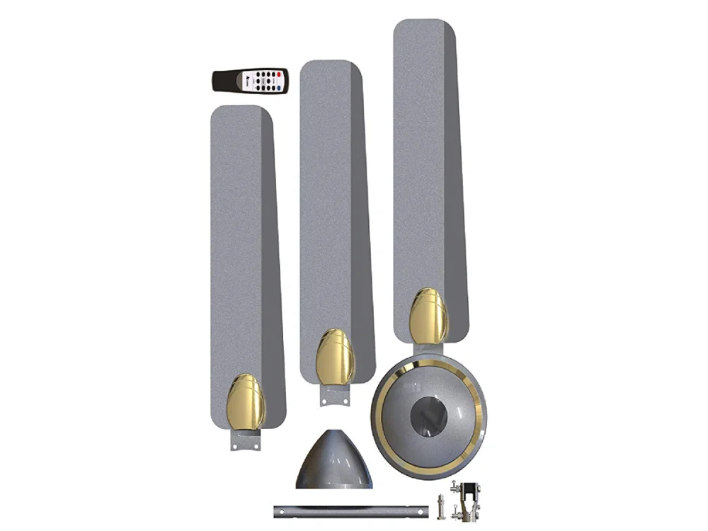 High Rated Energy Saving Ceiling Fan with Remote Control | REVE BLDC Motor, 1200mm, 3 Blades Ceiling Fan