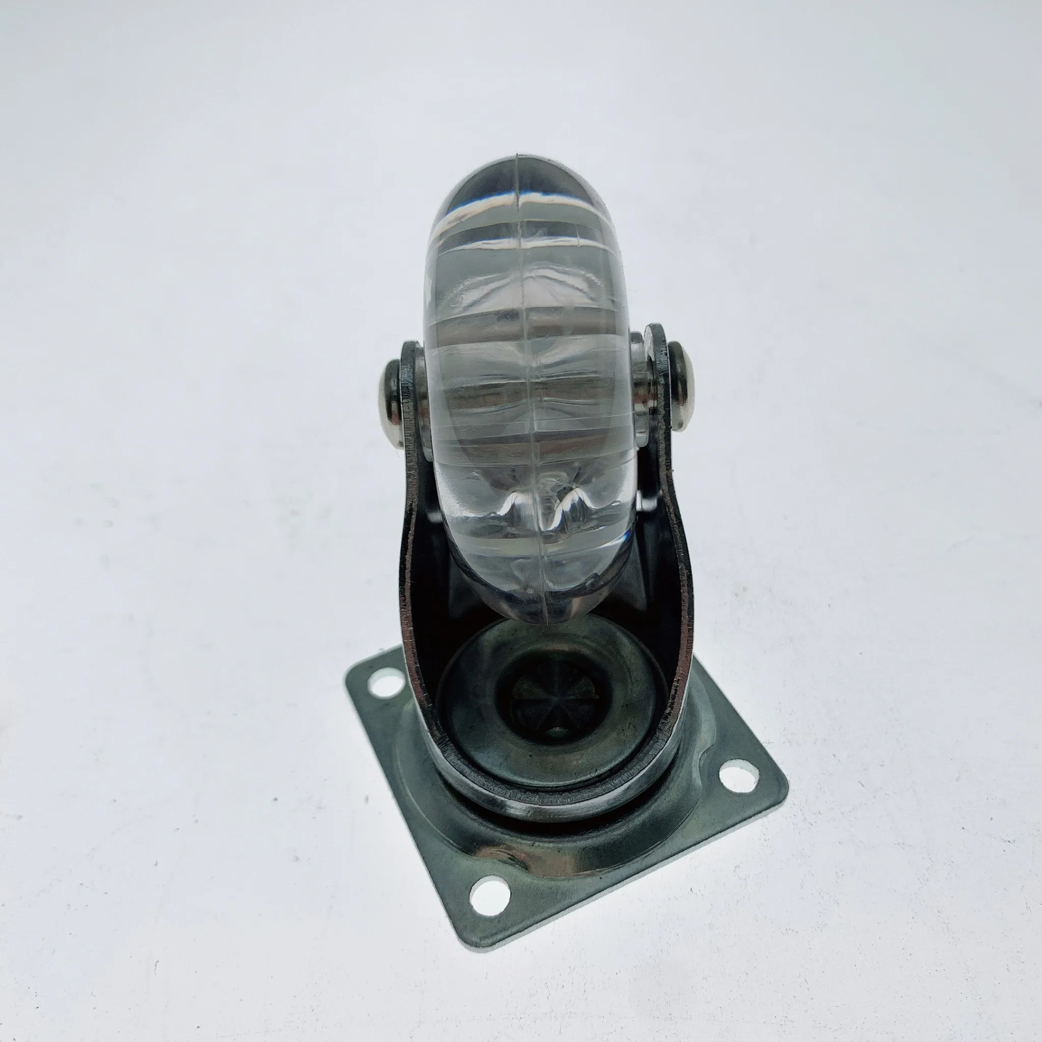 2 Inch Transparent PVC Castors Swivel With Brake For Furniture 50mm Crystal PVC Casters Best Quality from Viet Nam