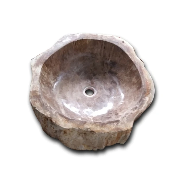 Wash Basin Bali Natural Stone Sink Petrified Wood Sink Bathroom Kitchen Hand Washing