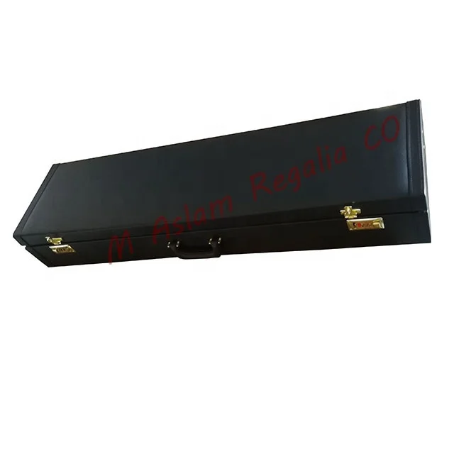 Masonic Knight Templar Hard Case | Leather Bag for knight templar kit