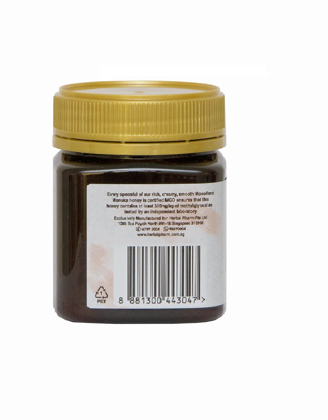 New Zealand 100% Pure Honey Rich Bottle Packaging Natural Antioxidant Creamy Smooth 250 Grams MGO300+ Multifloral Manuka Honey