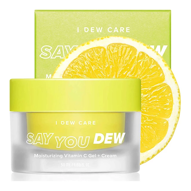
I DEW CARE Say You Dew Vitamin C Gel Cream Private Label OEM Skin care Korean Cosmetics Skincare Beauty whitening face facial 