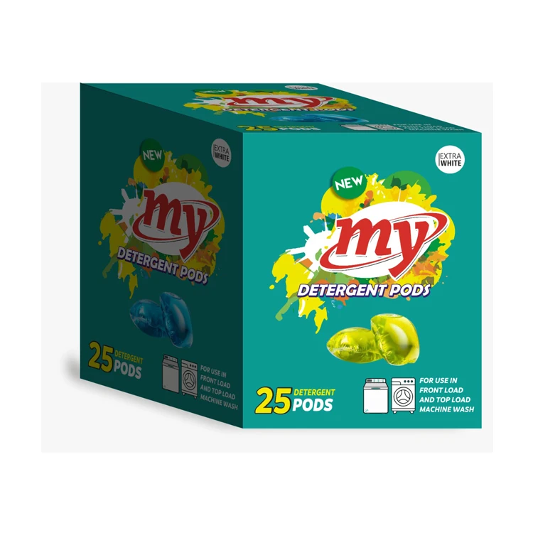 Best Selling Cloth Cleaning Liquid Laundry Organic Detergent Liquid Capsules Gel Soap Pods at Low Market Price