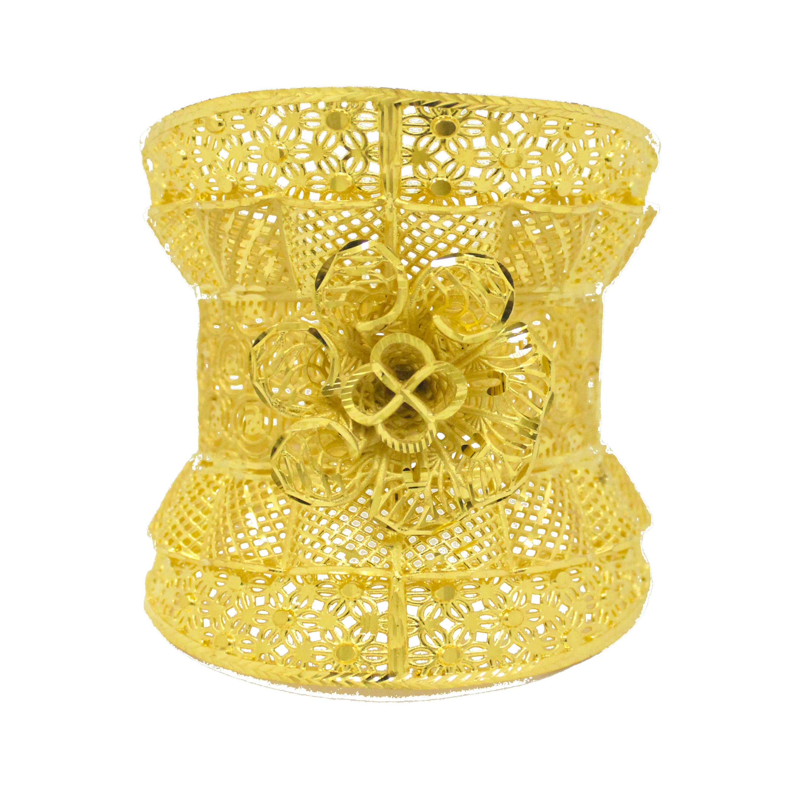 Brass Kada Bracelet by Alex Jewellery .