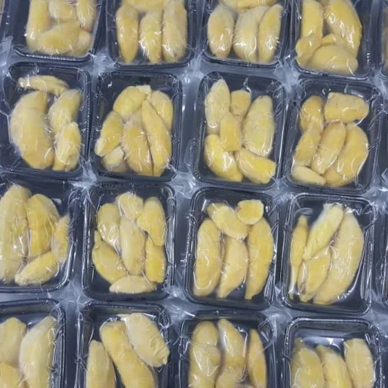 
Pure Frozen Mao Shan Wang Durian Pulp 100% Natural Harvest Musang King 