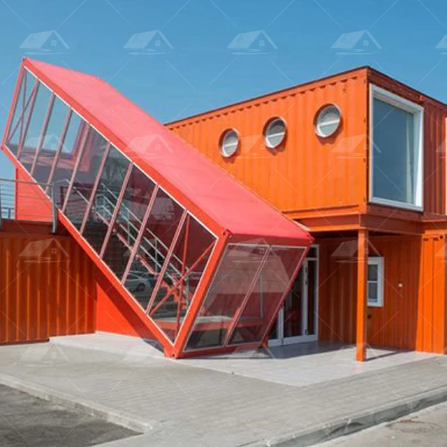 Модные коммерческие Морские контейнерные дома 40 футов сборные китайские контейнерные дома