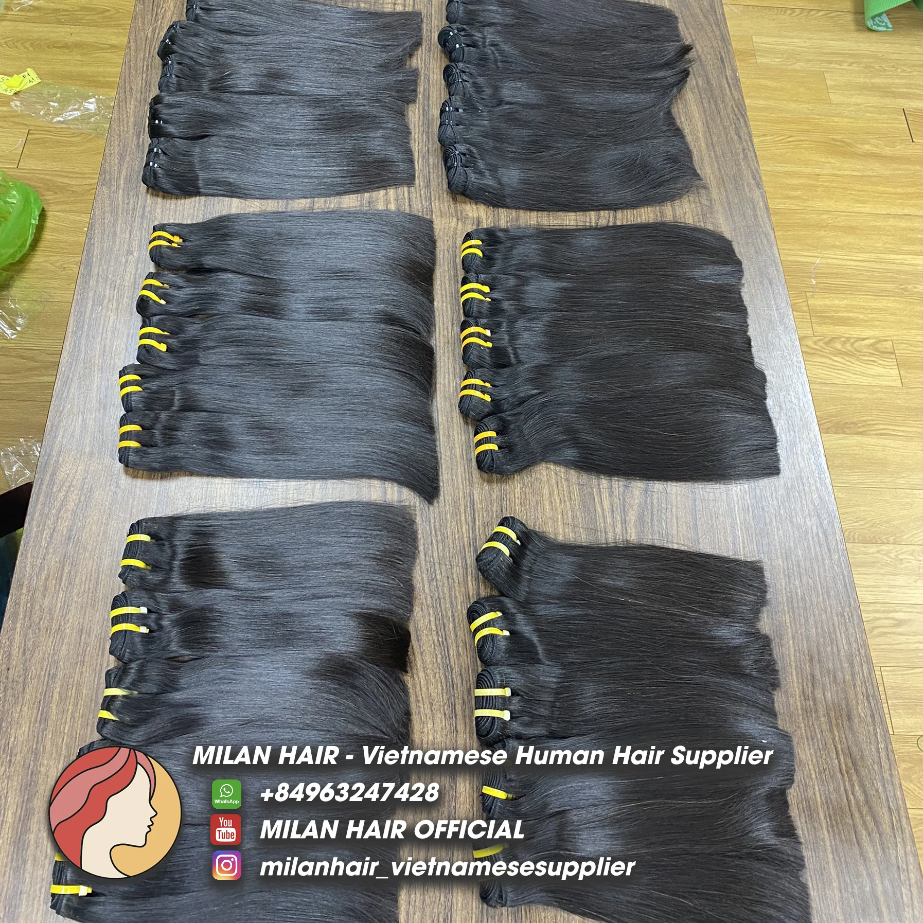 Silky Straight Natural Black Color Hair Extension Cheap raw virgin cuticle aligned hair human hair wig For Wholesale Christmas