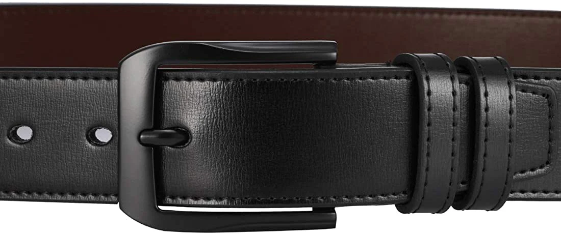 Manufacturers Top Quality Black Genuine Leather New Fashion Belt Direct Leather Belt Business Casual Pants Jeans Belt For Men
