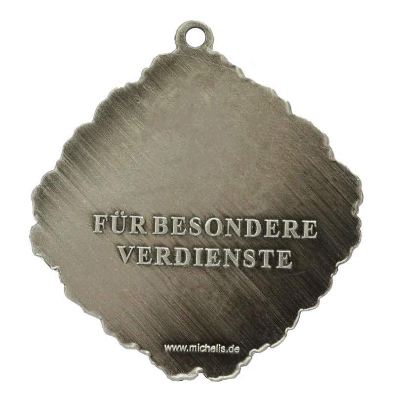 Custom Bulk Stamping Engraved Bronze Religious Medallion Medal