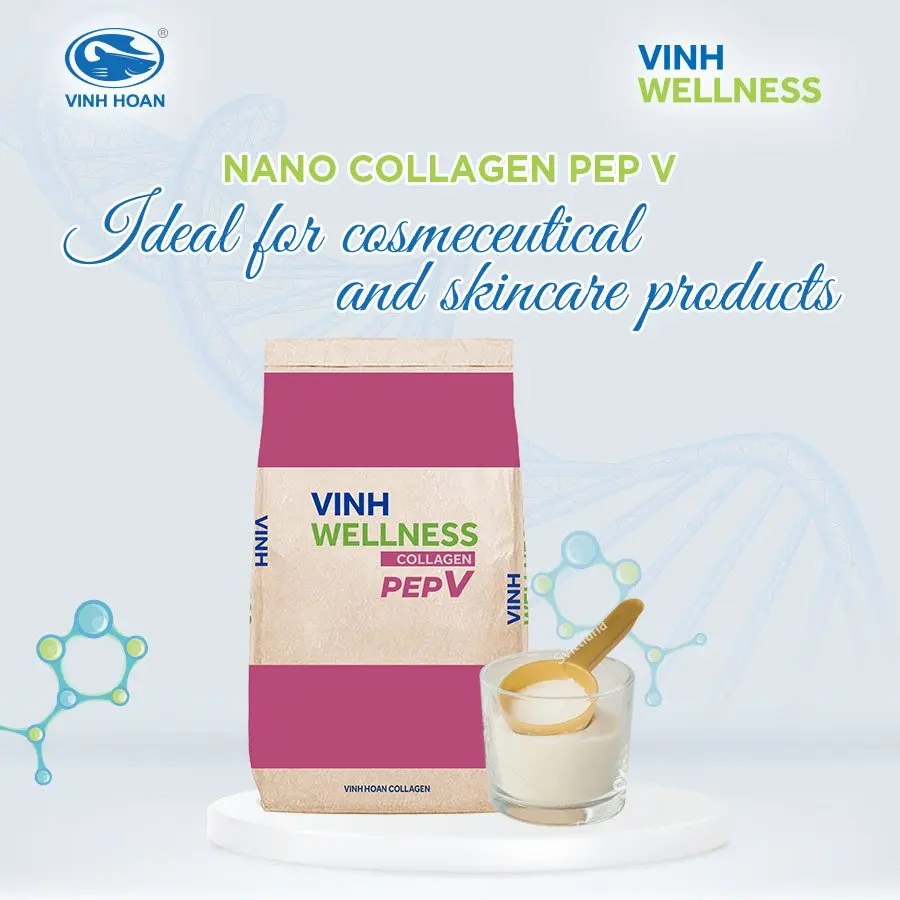 Vinh Wellness Nano Collagen Pep V (500 DA). Collagen from Single-source. Get quote now