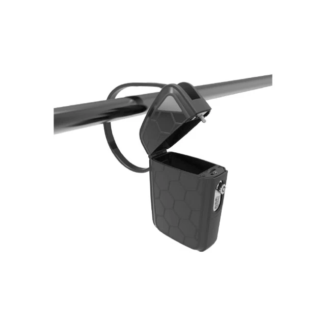 high-quality goods Portable Travel Lockbox Safe with Key and Combination Access