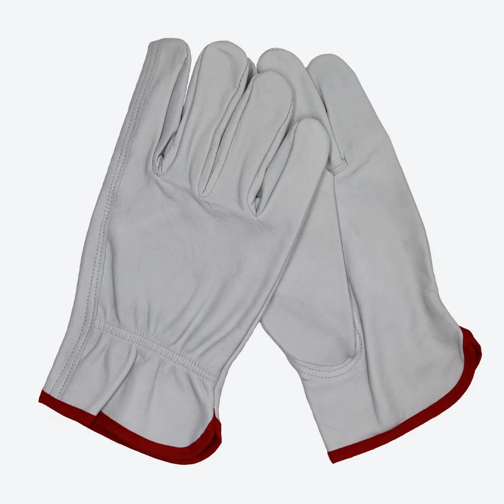 Дешевые женские Рабочие перчатки Econmony из мягкой натуральной овечьей кожи