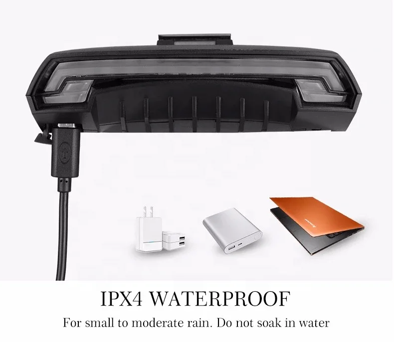 Bike Bicycle Tail Light Bicycle Rear Lamp Bicycle Rear Light Waterproof LED Bike Light with Battery