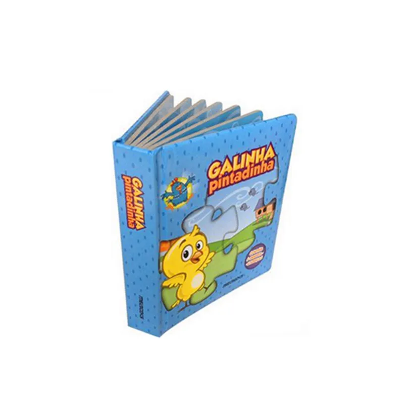 High quality custom cardboard book pop up book printing kids education book