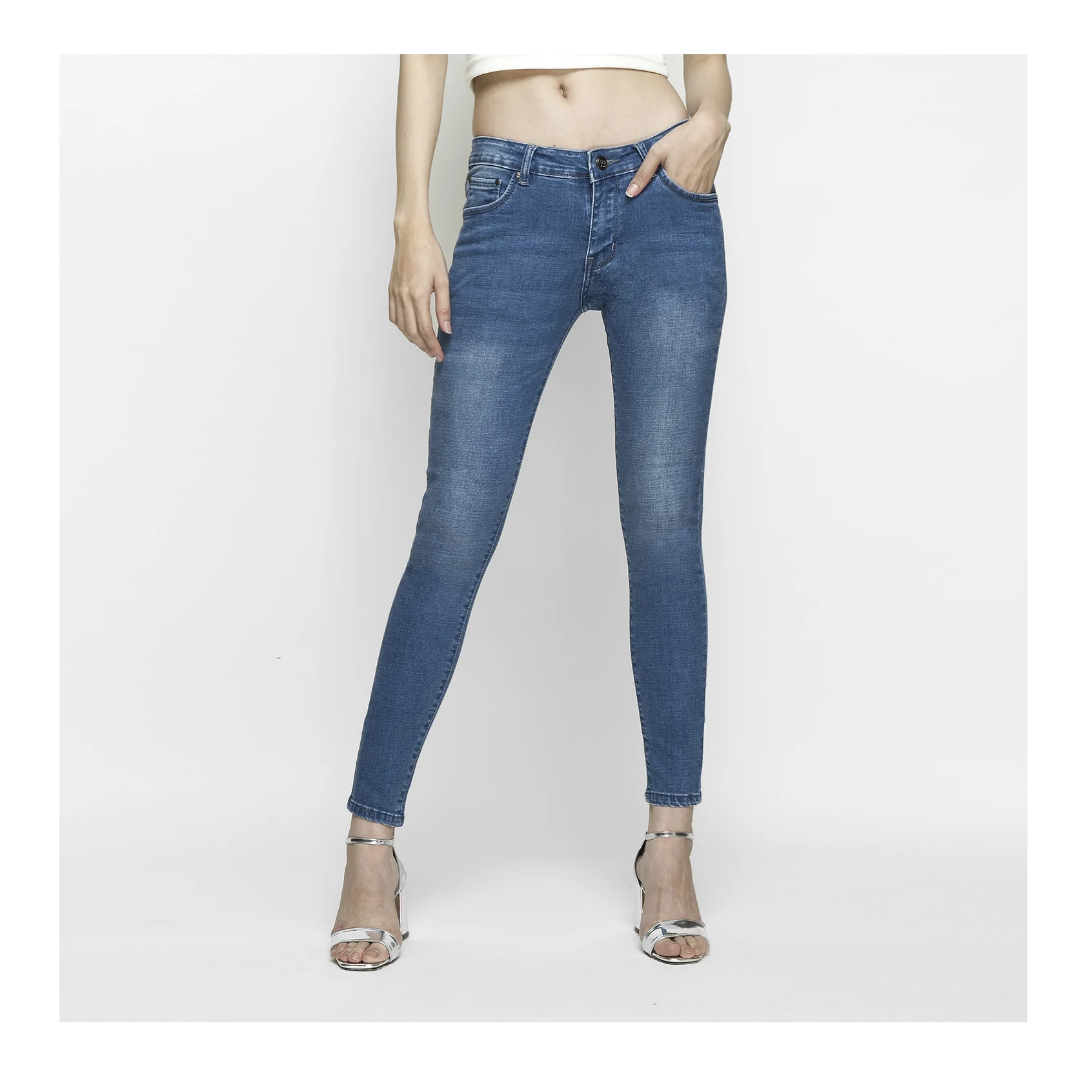 
Fashion Slim Fit Woman Denim Jean Pants (Whatsapp/ Viber: Ms Hang: +84 975617125) 