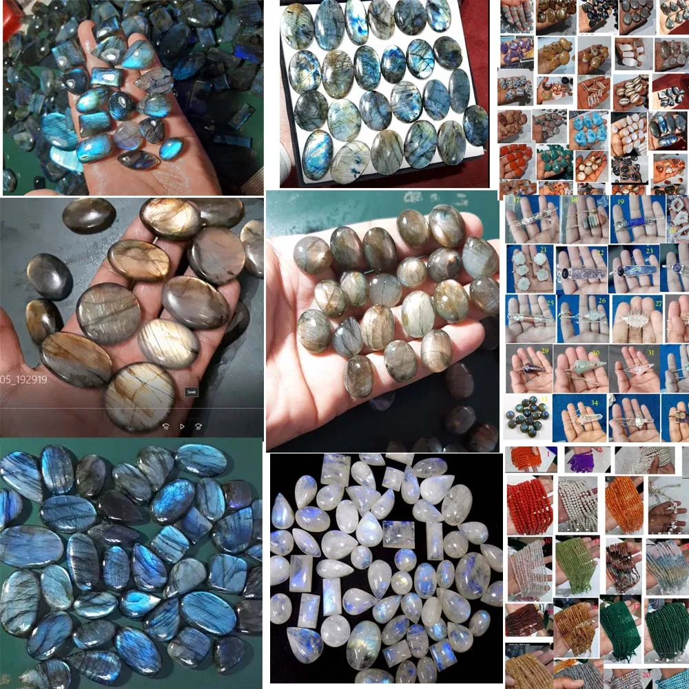 Драгоценный камень Herkimer для свадебных украшений мужчин и женщин размером 14-16 мм