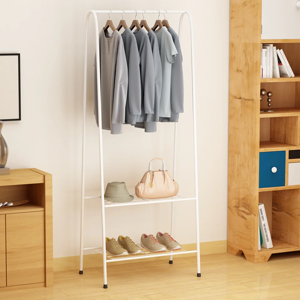 hanging clothes display rack