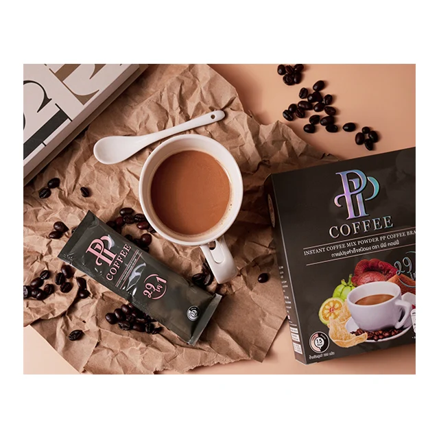 Полипропиленовый кофе Zero Sugar 29 в 1 здоровый мгновенный ежедневное питье Премиум качество из Таиланда на экспорт 100%