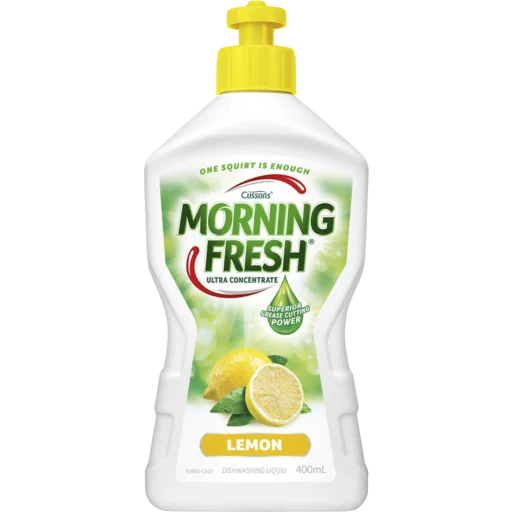 
Morning Fresh Dishwashing Liquid Lemon 400ml 