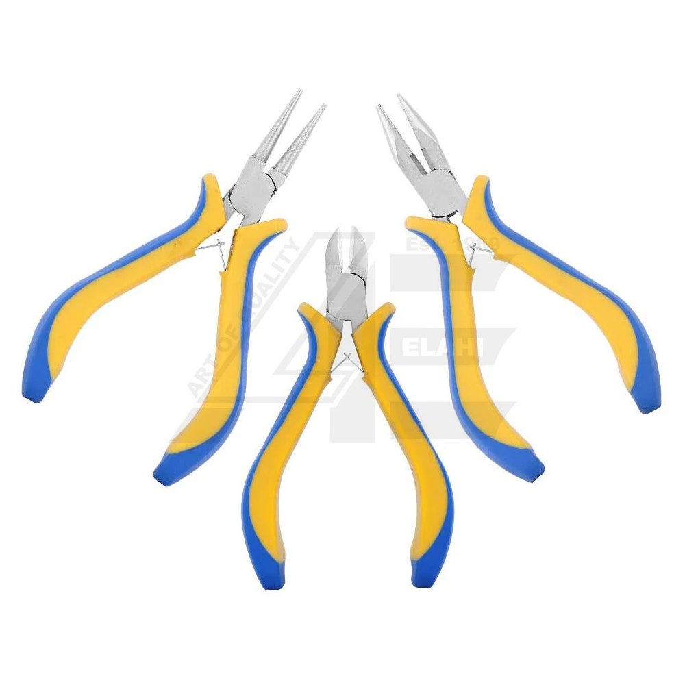 SET OF 3 Jewelry Making Pliers Jewelry Pliers Set Beading Pliers Kit Jewelry Making Tools for DIY Craft 2024