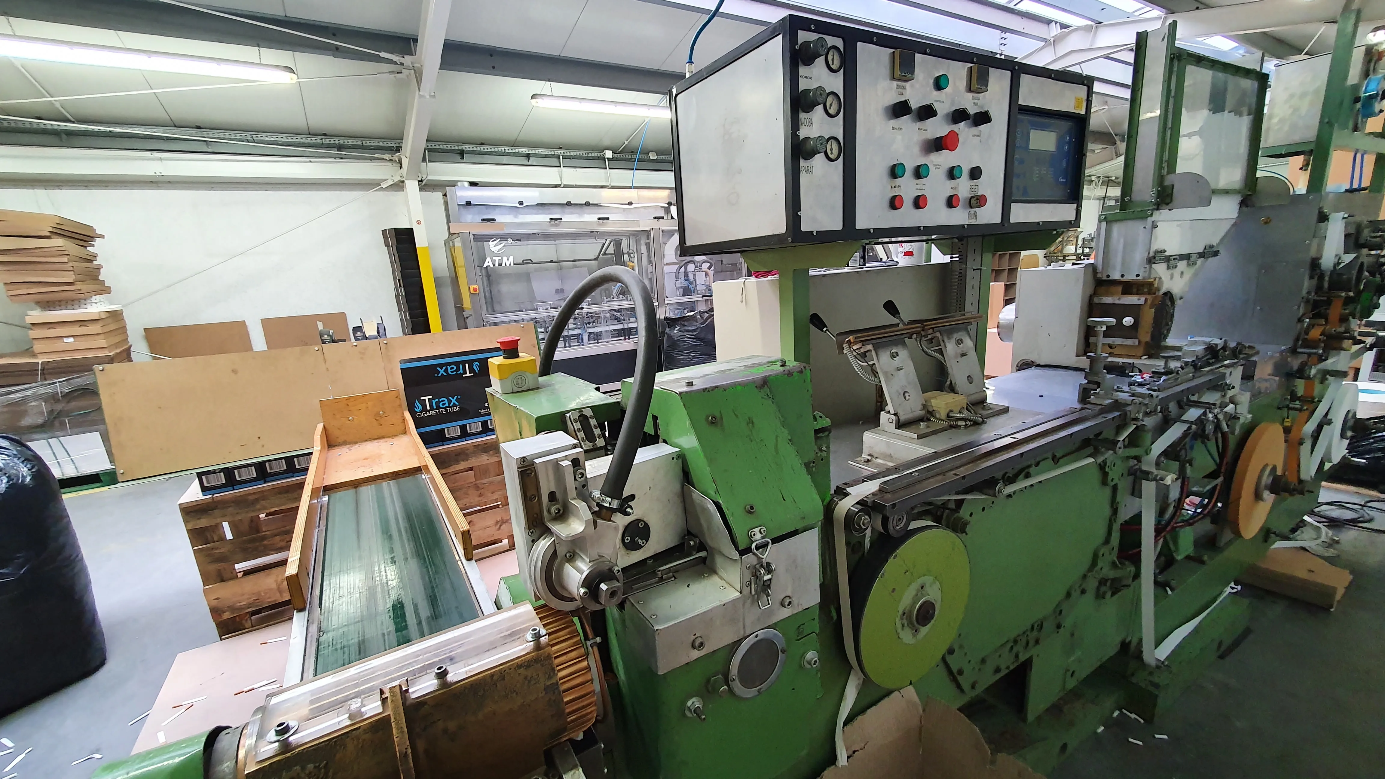 
Cigarette filter Tubes Making Machine 